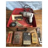 Electric drill and drillbits