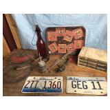 Hummingbird feeder, knife tray, Wiese