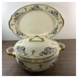 Antique Czechoslovakian Isabele china pieces