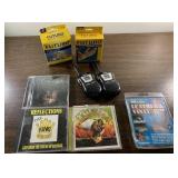 Walkie Talkies, CDs, Wrist supports and more