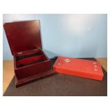 Wooden Jewelry Box & Decorative Trinket Box