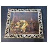 Interrupted Music Lesson by Bles Framed Print