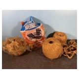 Lawn Furniture Webbing & 3 Rolls of twine