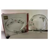 Mikasa Christmas platter