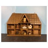 Vintage Wooden Shadow Box