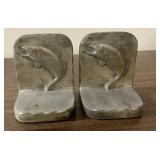 Vintage Whitehall Metal Studios Bookends Cast