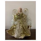 12" tall angel Christmas tree topper