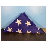 Folded American Flag