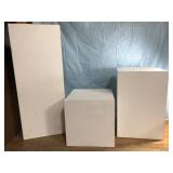 Solid plant stand, display stands for 12 in.³,