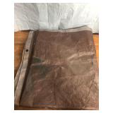 Tarp of unknown size