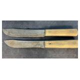 2 vintage Hammer Forged Knives