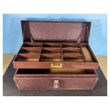 Vintage Kennedy Tool Box- Cork Lining