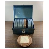 Vintage 8mm home/vacation/holiday movies with case