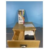 Rolodex Wooden Drawer Organizer