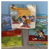NEW Jake & The Never Land Pirates Tablecloths & 3