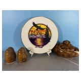 Idaho Potato salt & pepper, sour cream holder &