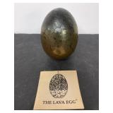 Vintage "The Lava Egg" Dan Skinner Hawaii-4" tall