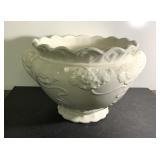 Pretty vintage 10" tall planter ceramic