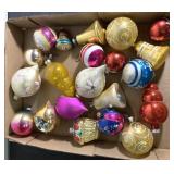 RARE antique glass Christmas ornaments