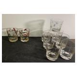 Mid Century Modern bar glasses