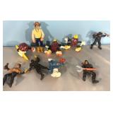 Vintage Action Figures & California Raisins toys