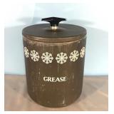 Vintage Miracle Maid GREASE snowflake jar