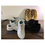 2 pair Fila, Skechers all size 10. Size large