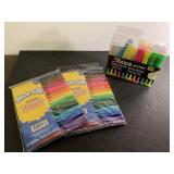 Sharpie highlighters and 2 packs of washable