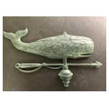 Vintage 17" Whate wall piece-has some damage