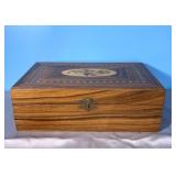 Antique Bernard Fricke Handcrafted Jewelry Box