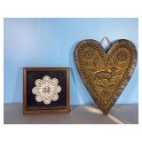 1996 Lace from Brussels, Belgium in Frame & Heart