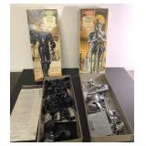 1963 Aurora Black Knight & Silver Knight models