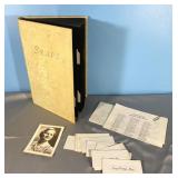 1952 High School Senior Snapshot Book