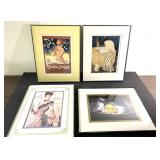 Framed nude art, art deco, Victorian & more prints