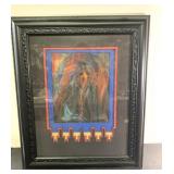 BEAUTIFUL framed local artist work-Transformation