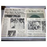 The Evening Star Newspaper Richard Nixon Sworn in