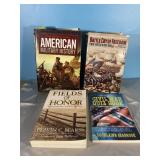 4 American Military History Books