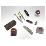 Mini Pocket Knives, Mini Tape Measure & More