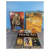 Picasso, Van Gogh, & World Art Books