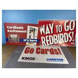 St Louis Cardinals Rally Signs