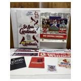 1992 St Louis Cardinals Calender, Stickers, & More