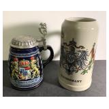 Vintage German Steins