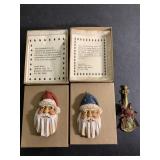 Ozark hand card Christmas Santa ornaments and more