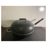 Aneriware professional wok pan with lid