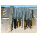 Vintage kitchen knives