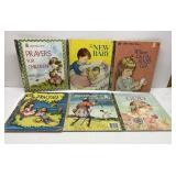 Vintage Little Golden Books-Religious, New Baby