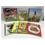 Vintage LIttle Golden Books-Tootle, Christmas and