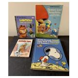 Vintage books-Garfield, Smurgs, Snoopy, Scooby Doo