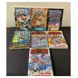 Captain Underpants & Mighty Robot books