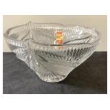 Antique Anna Hutte Bleikristall Lead Crystal bowl